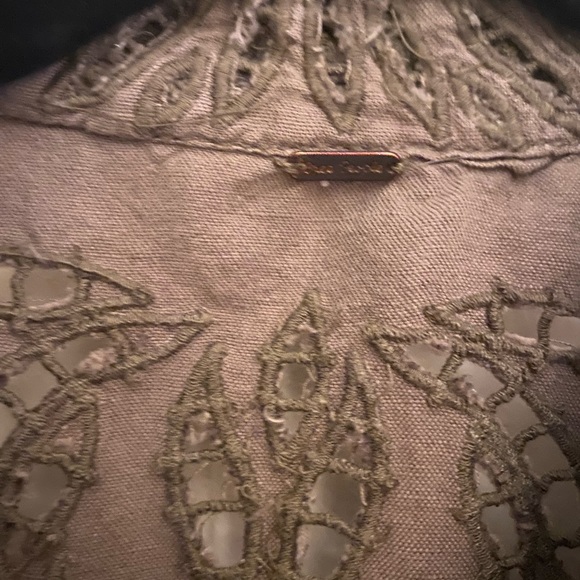 Free People Green Jacket - Picture 6 of 6